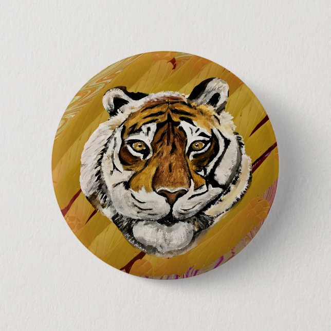 Tai Chi Tiger & Grace Button (Vorderseite)
