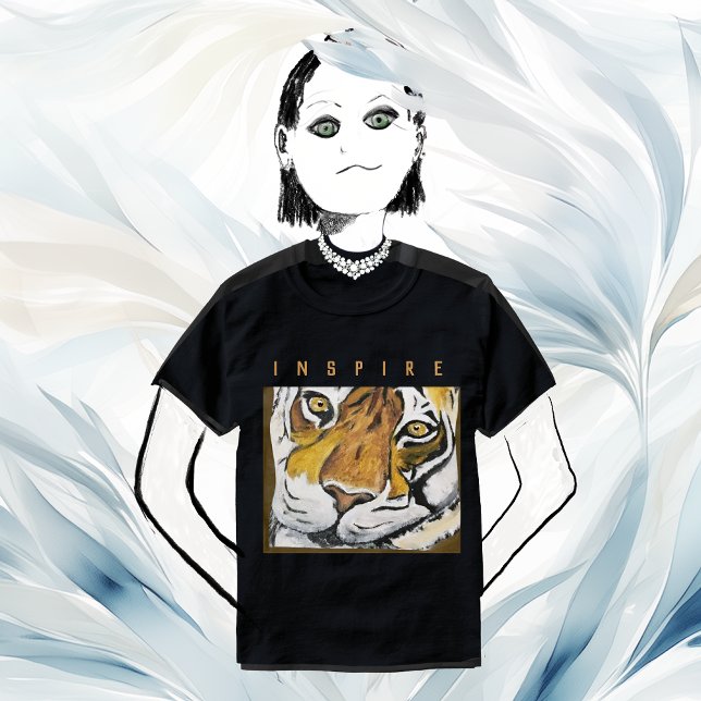 Tai Chi Tiger, Text personalisieren T-Shirt (Von Creator hochgeladen)