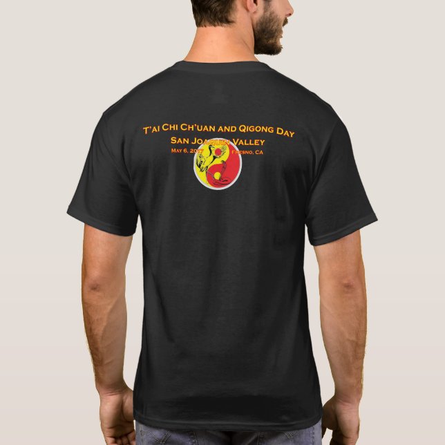 Tai Chi u. Qigong T-Shirt (Rückseite)