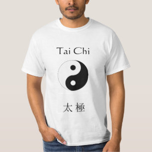 Tai-Chi und Yin Yang T - Shirt