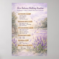 Tai Chi Walking Rustikale Routine-Tabelle |
