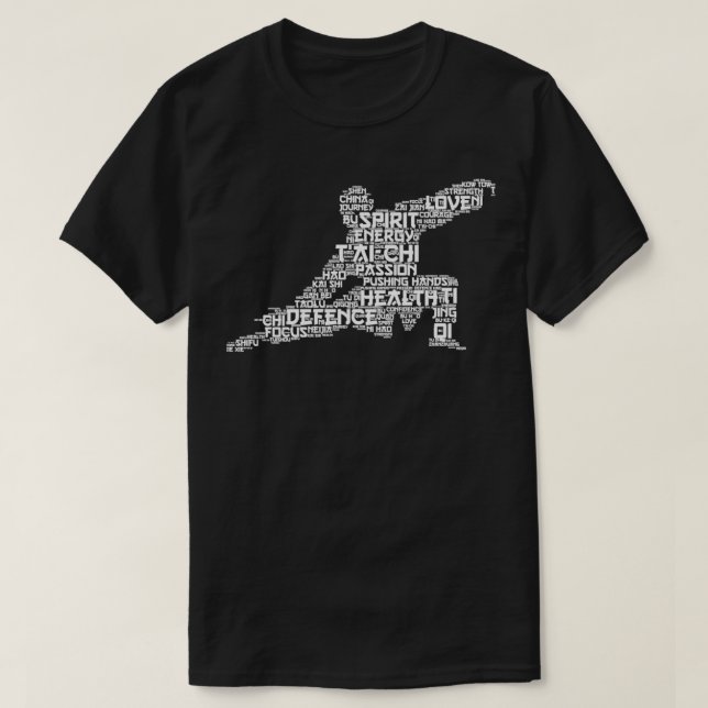 Tai Chi Words T-Shirt (Design vorne)