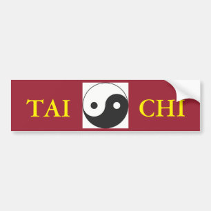 tai-Chi YIN u. YANG-SYMBOL Autoaufkleber