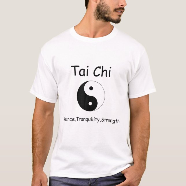 Tai Chi , Yin Yang Gift T-Shirt (Vorderseite)