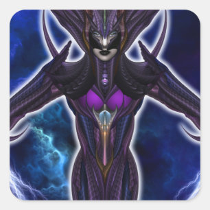 Taidushan Empress Chinsisha Quadratischer Aufkleber