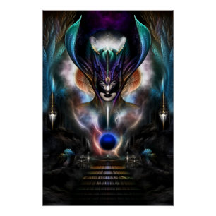 Taidushan Sai Geist des Powers WD Perfektes Poster