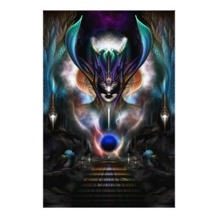 Taidushan Sai Geist von Power WD Foto Print