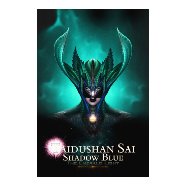 Taidushan Sai Shadow Blue TEL Foto Print (Vorne)