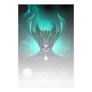 Taidushan Sai Shadow Blue TELGR Foto Print
