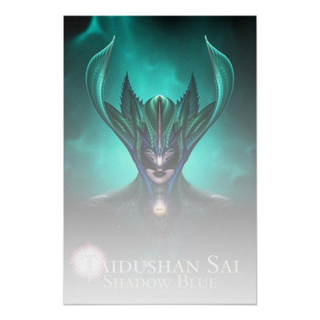 Taidushan Sai Shadow Blue TELGR Perfect Poster (Vorderseite)
