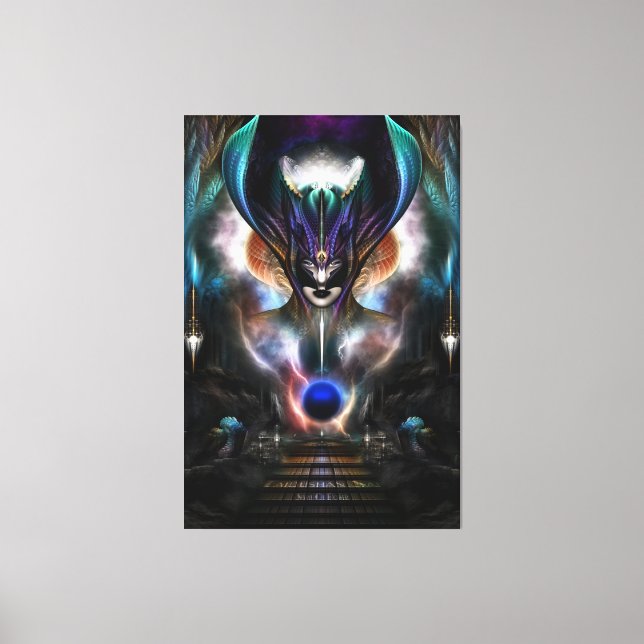 Taidushan Sai Spirit of Power WD Canvas Print Leinwanddruck (Vorderseite)