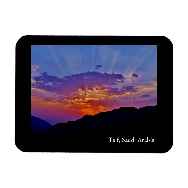 Taif, Saudi-Arabien Magnet (Horizontal)