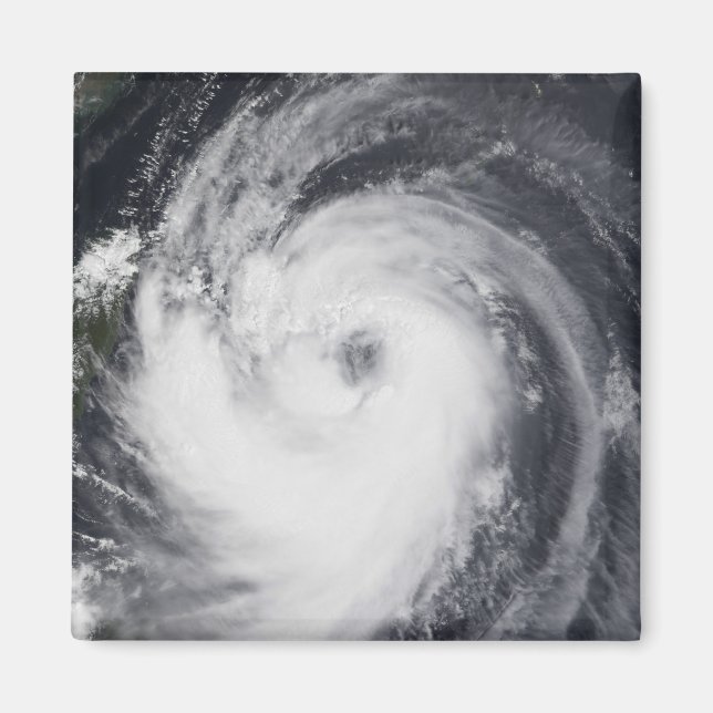 Taifun Chaba im Western des Pazifischen Ozeans Magnet (Vorne)