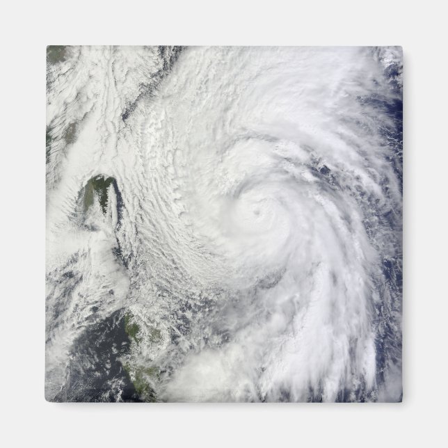 Taifun Chaba in der philippinischen See Magnet (Vorne)