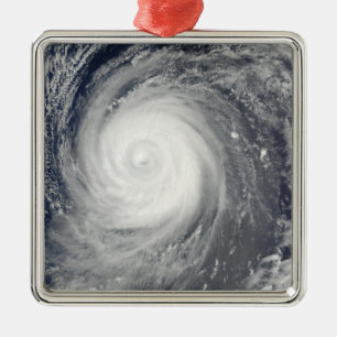 Taifun Choi-wan südlich von Japan, Pazifischer Oze Silbernes Ornament