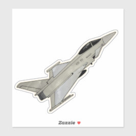 Taifun, Kampfjet-Flugzeug Aufkleber