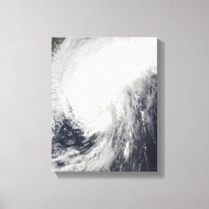 Taifun Melor nähert sich Japan Leinwanddruck