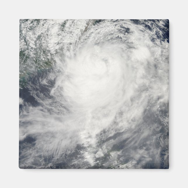 Taifun Morakot über Taiwan Magnet (Vorne)