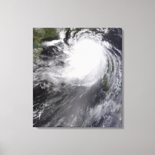 Taifun Nuri nähernde China Leinwanddruck