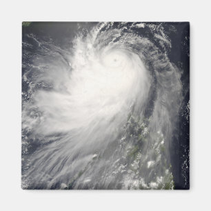 Taifun Nuri über den philippinischen Inseln Magnet