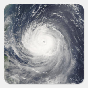 Taifun Talim Quadratischer Aufkleber