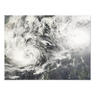 Taifune Mitag und Hagibis Fotodruck