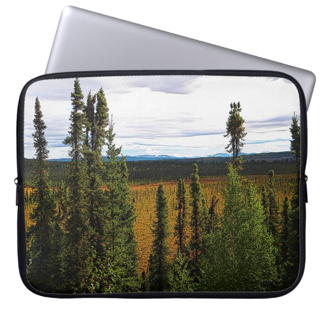 Taiga Summer Laptopschutzhülle (Vorderseite)