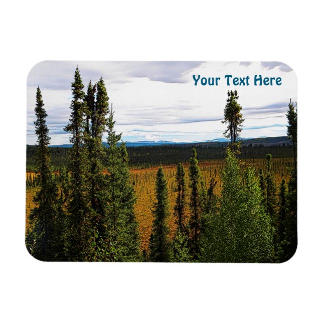 Taiga Summer Magnet (Horizontal)
