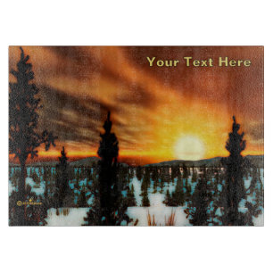 Taiga Sun Schneidebrett