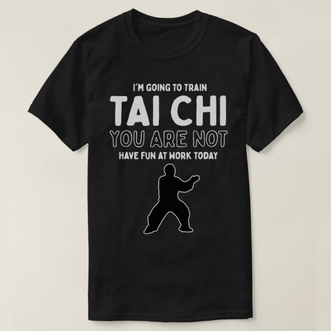 Taiji Chuan Martial Arts Chinese Shadow Boxing ai T-Shirt (Design vorne)