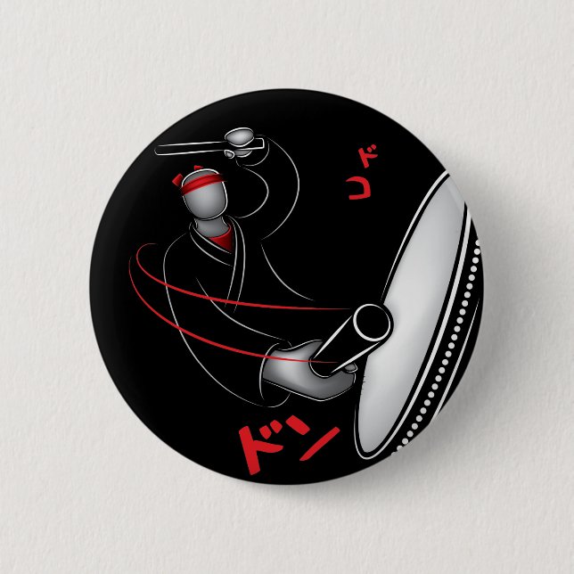 Taiko - DoKo Don Button (Vorderseite)