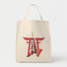 Taiko Drummer Akiko Lebensmittelgeschäft Tote Bag