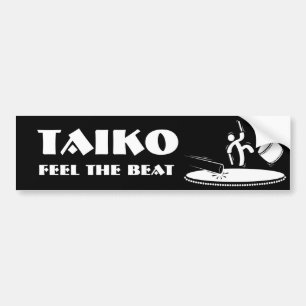 Taiko - glauben Sie dem Schlag - Autoaufkleber
