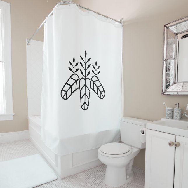 Taiko paulownia duschvorhang (Beispiel)