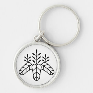 Taiko paulownia schlüsselanhänger