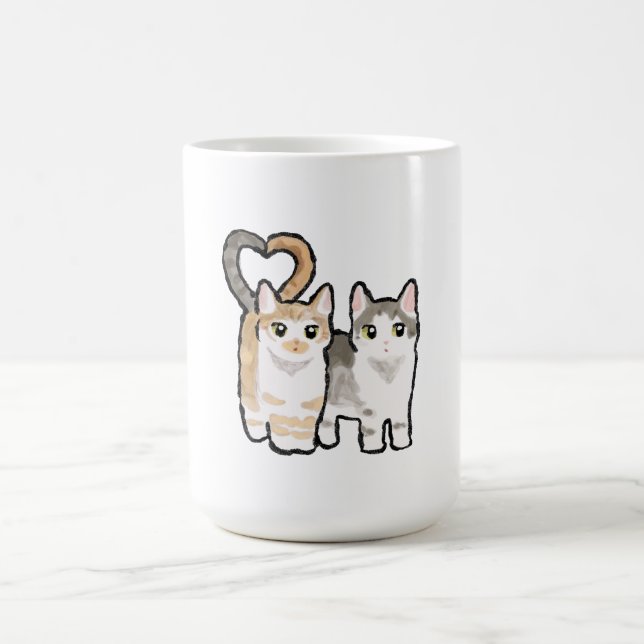 Tail of Love Kaffeetasse (Mittel)