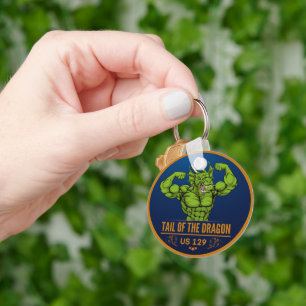 Tail of the Dragon Deals Gap Motorrad-Rundreise Schlüsselanhänger