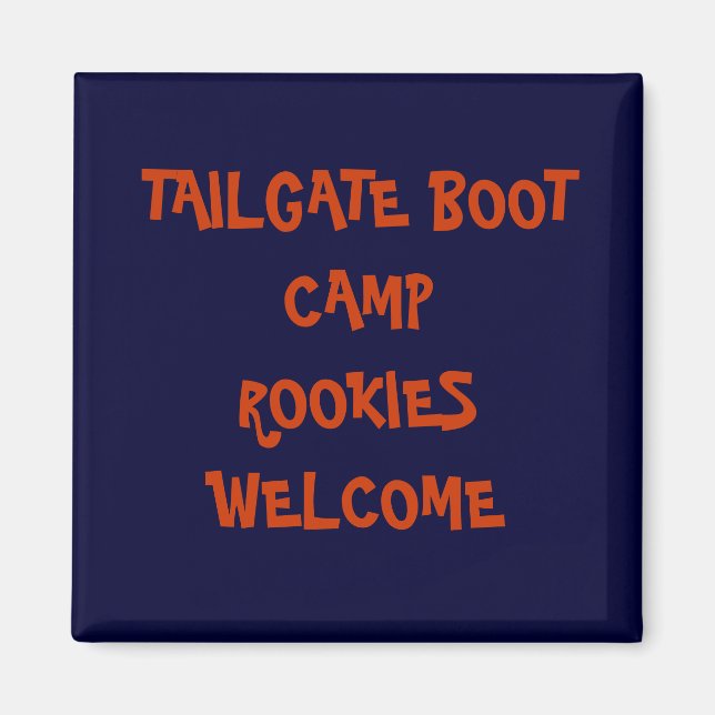 TAILGATE BOOT CAMP MAGNET (Vorne)