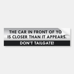 Tailgate nicht. autoaufkleber