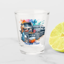 Tailgate Time Cowboy Kochen GRILLEN Pit Custom Schnapsglas