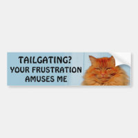 Tailgating? Ihre Frustration unterhält mich Kürbis