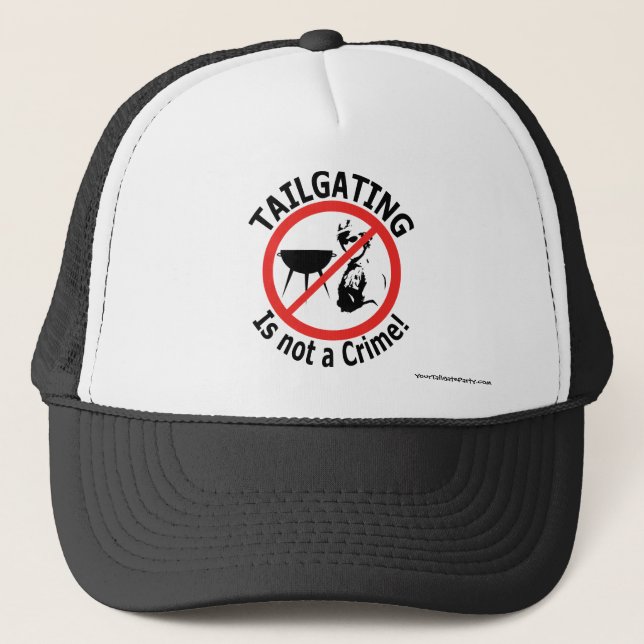 Tailgating ist nicht ein Verbrechen! Truckerkappe (Vorderseite)