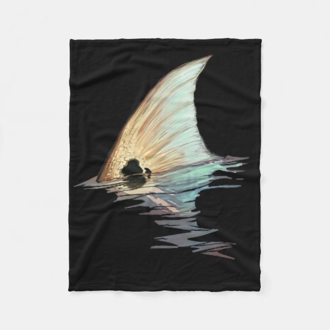 Tailing Redfish Redfish Tail Red Drum Fish Shirt  Fleecedecke (Vorderseite)