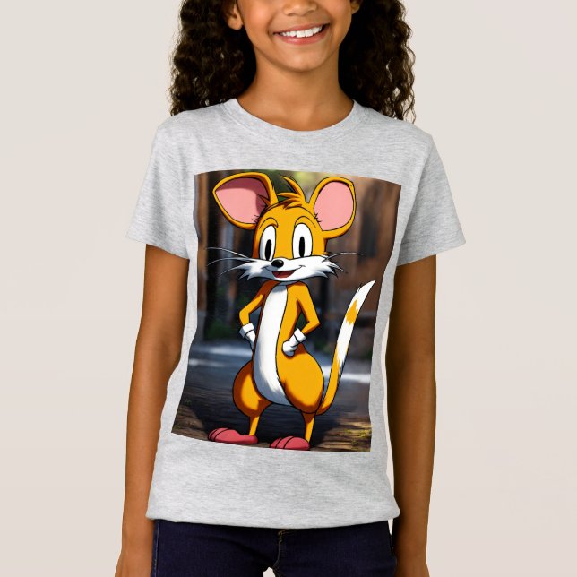 Tails Reimagined as a Rat – Sonic Fan Art Concept T-Shirt (Vorderseite)
