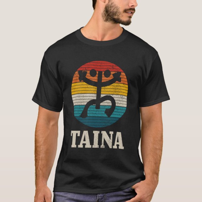 Taina Coqui Symbol Puerto Rico Taino Boricua Borik T-Shirt (Vorderseite)
