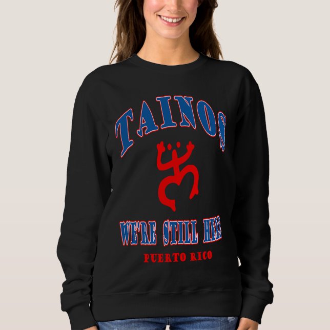 Taino Indian coqui tree frog from puerto rico Sweatshirt (Vorderseite)