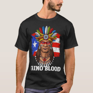 Taino Puerto Rico Krieger T-Shirt