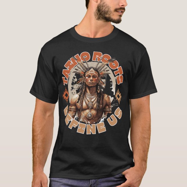 Taino Roots definieren uns T-Shirt (Vorderseite)