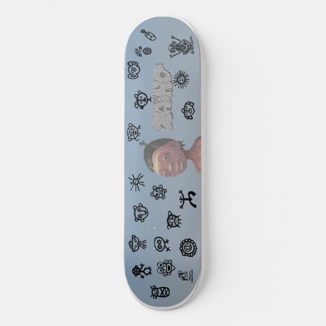 Taino Skateboard (Vorderseite)