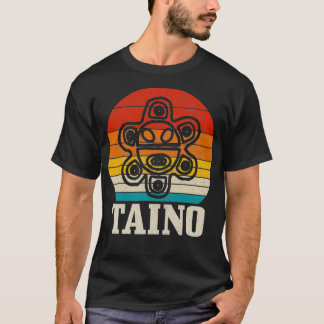 Taino Sun Vintag Puerto Rico Boricua Taina Borike T-Shirt